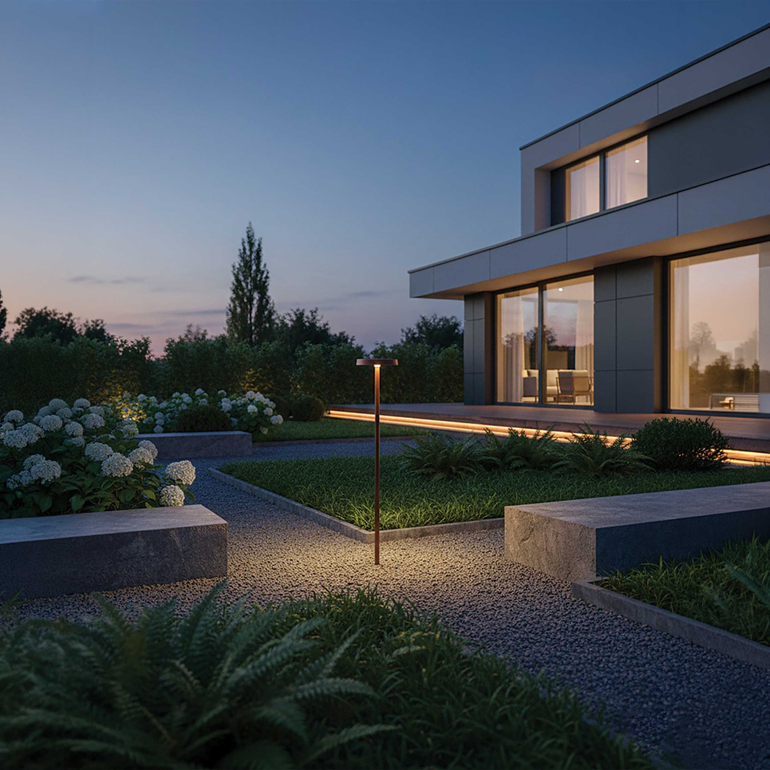 VK Light Mush LED light with IP65 base