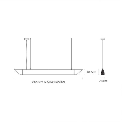 VK Light Mute Slim LED Acoustic Pendant light