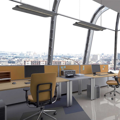 VK Light Mute L LED suspended acoustic light horizontal