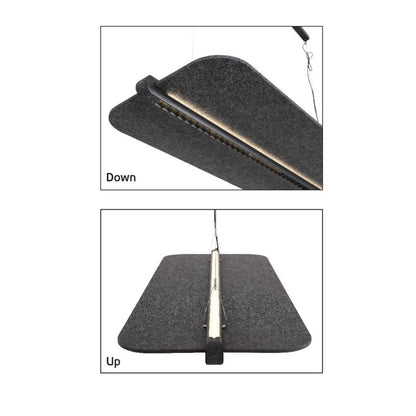 VK Light Mute L LED suspended acoustic light horizontal