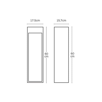 VK Light Natu III LED exterior post light IP65