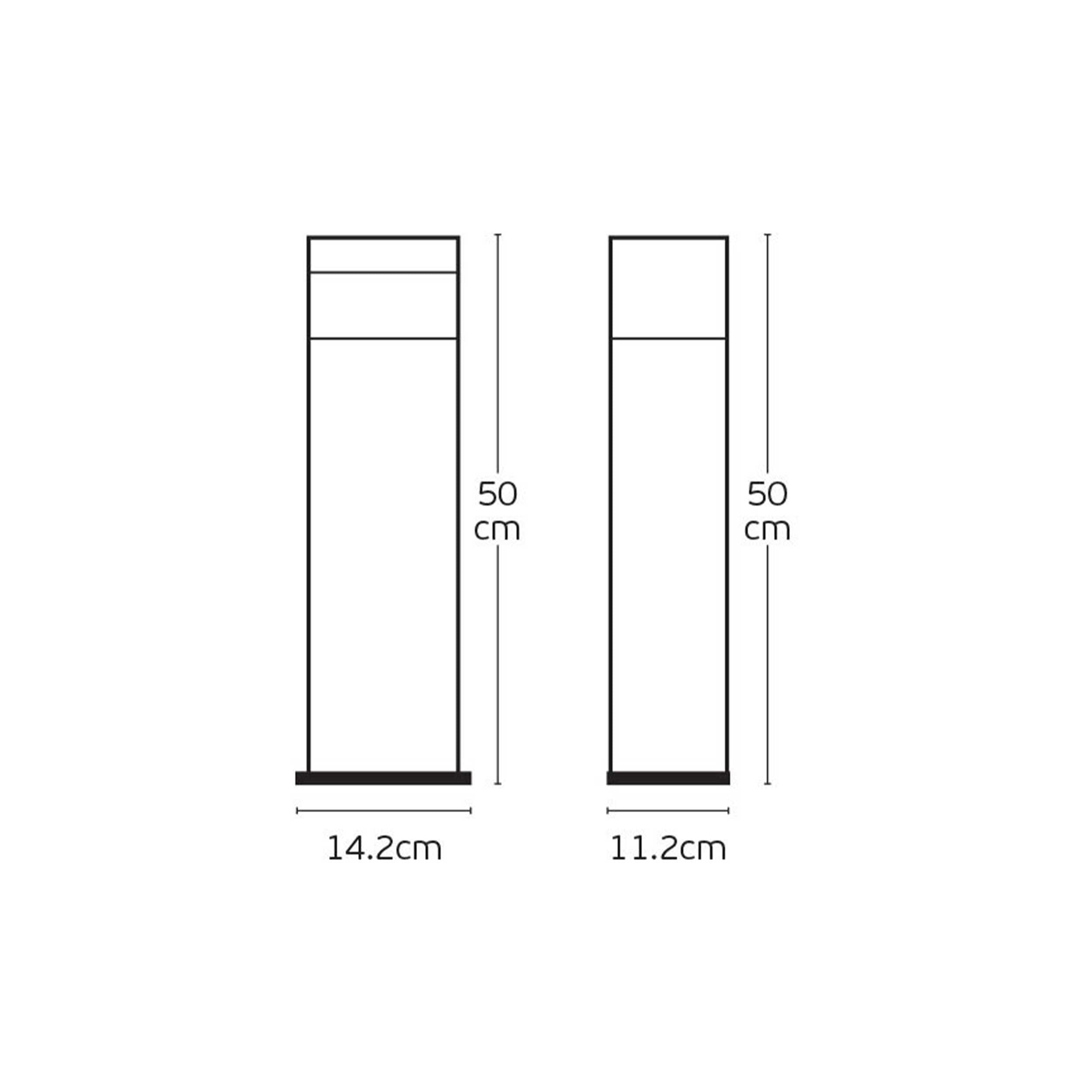 VK Light Natu I LED exterior post light IP54