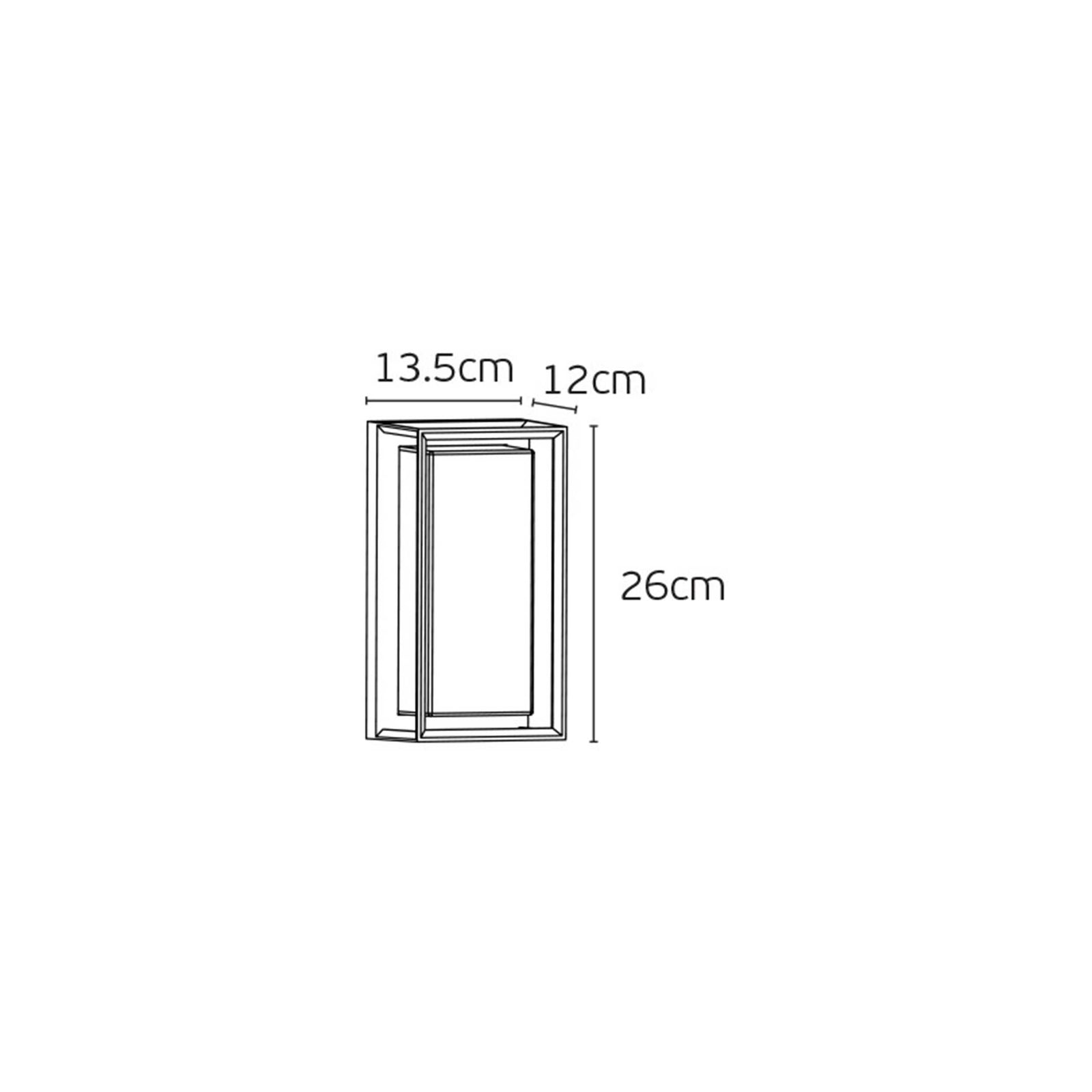 VK Light Neon LED Wall light IP65 Rectangular