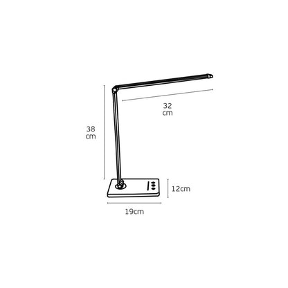 VK Light Nia Square LED table light dimmable 3CCT