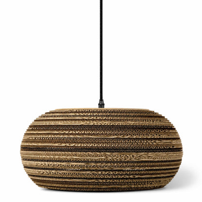 VK Light Noem E27 hanging paper light oval