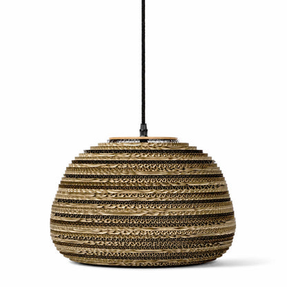 VK Light Noem E27 hanging paper light oval