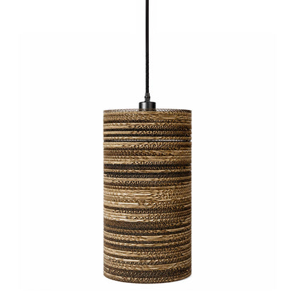 VK Light Noem E27 hanging paper light cylindrical