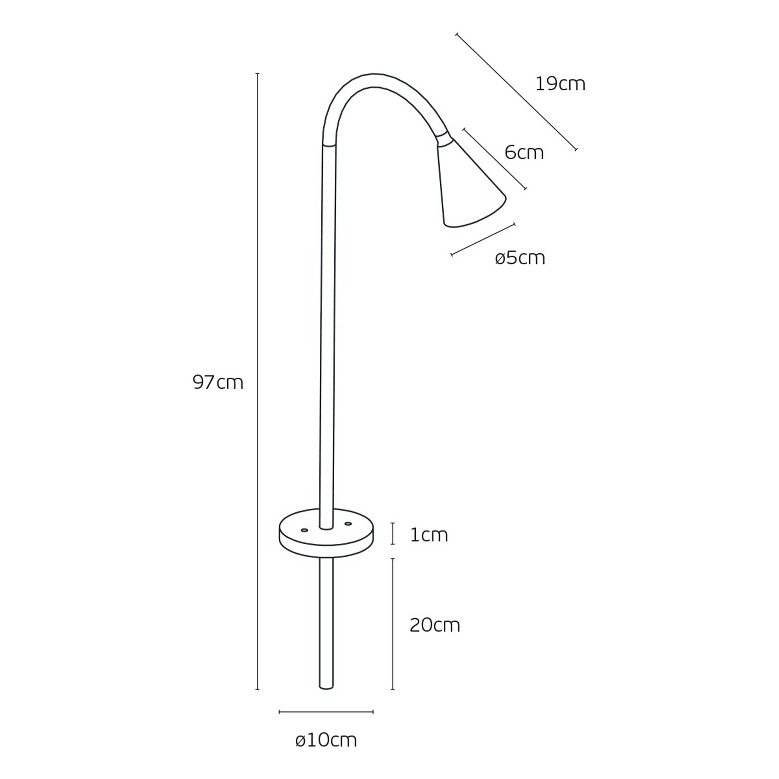 VK Light Rose LED Pole light IP65