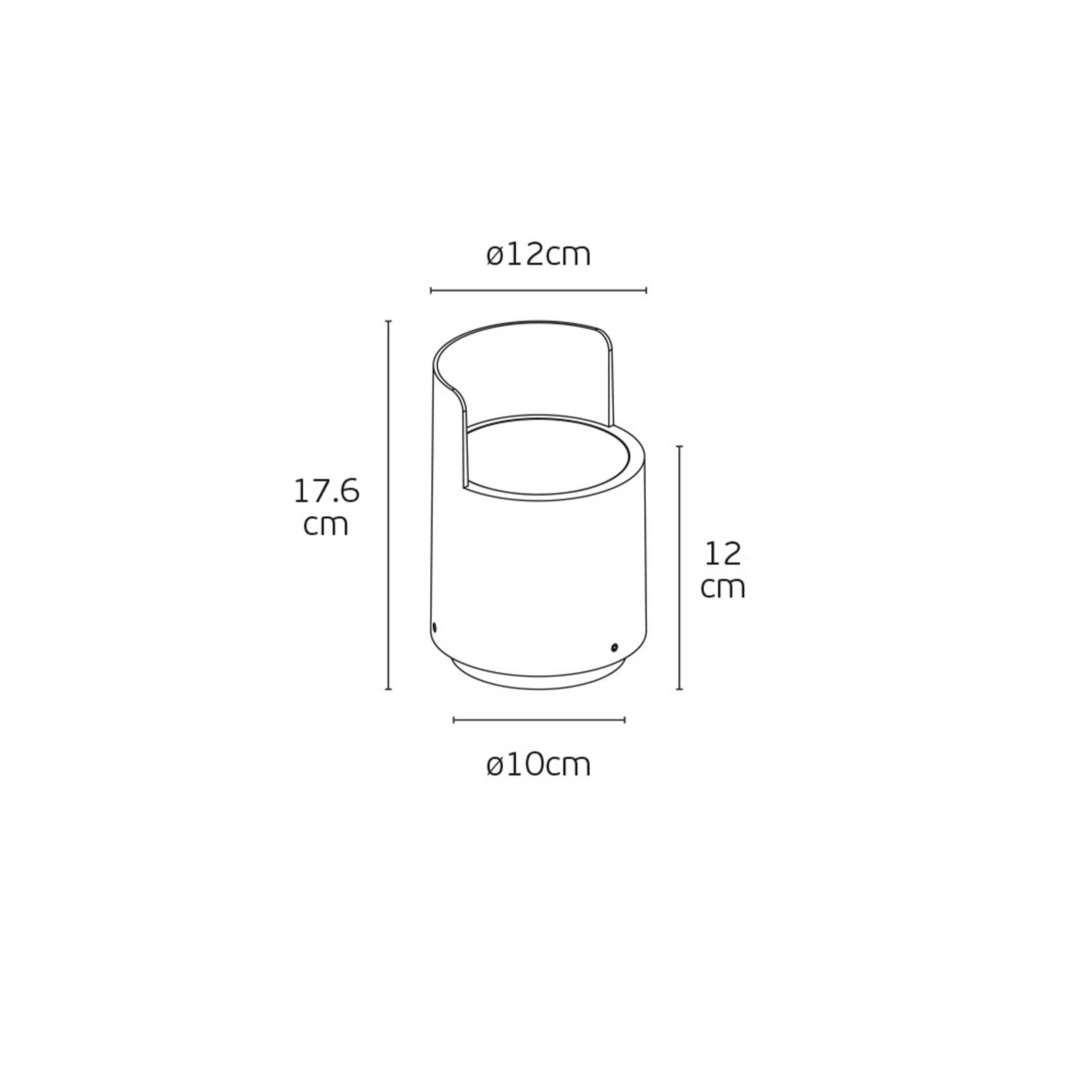 VK Light Upo GU10 Pole-Mounted light IP67