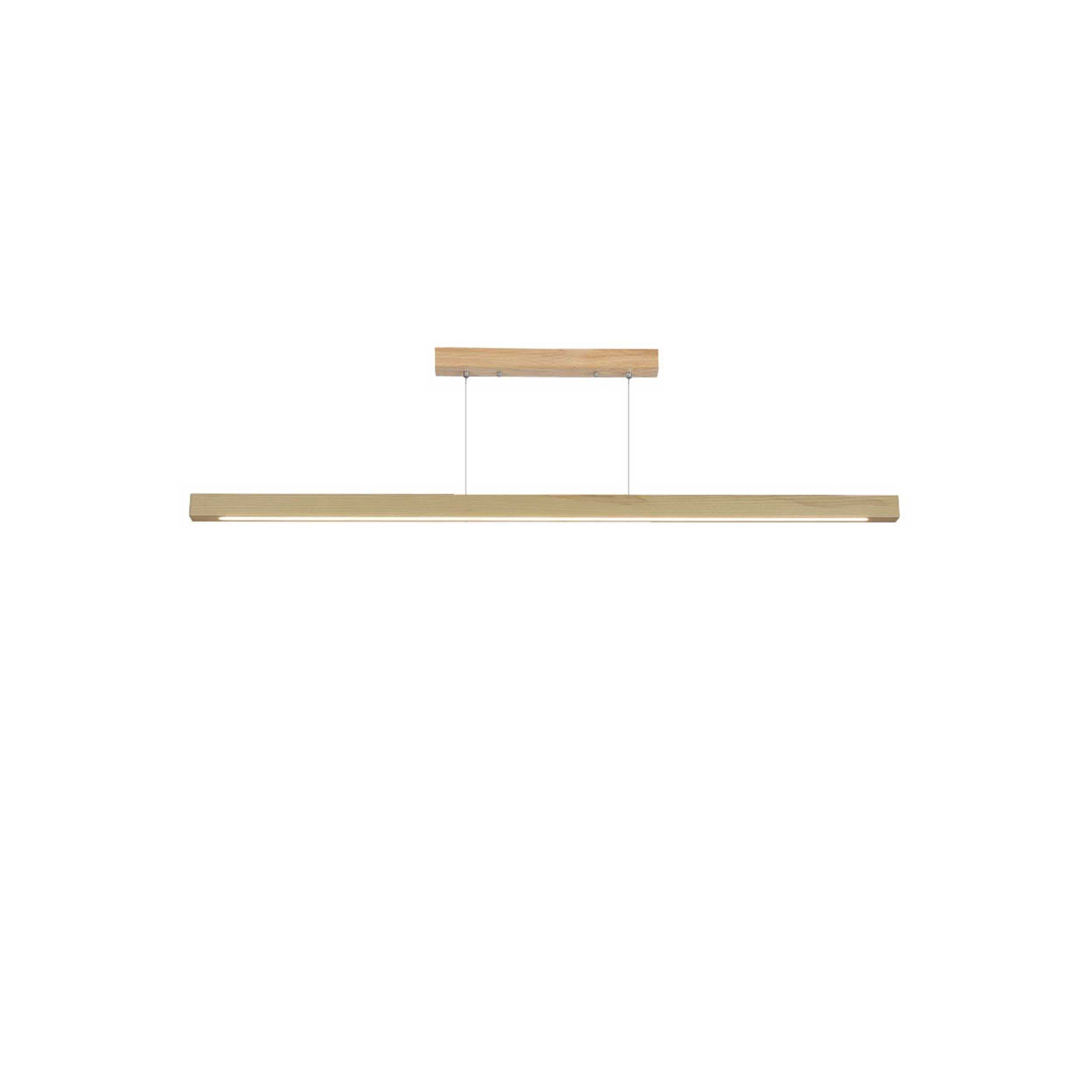 VK Light Woody LED suspended linear wooden light