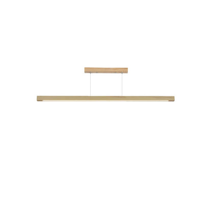 VK Light Woody LED suspended linear wooden light