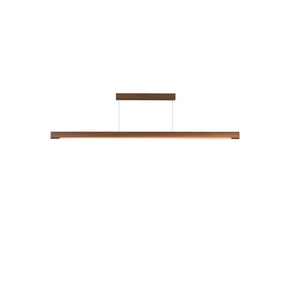 VK Light Woody LED suspended linear wooden light