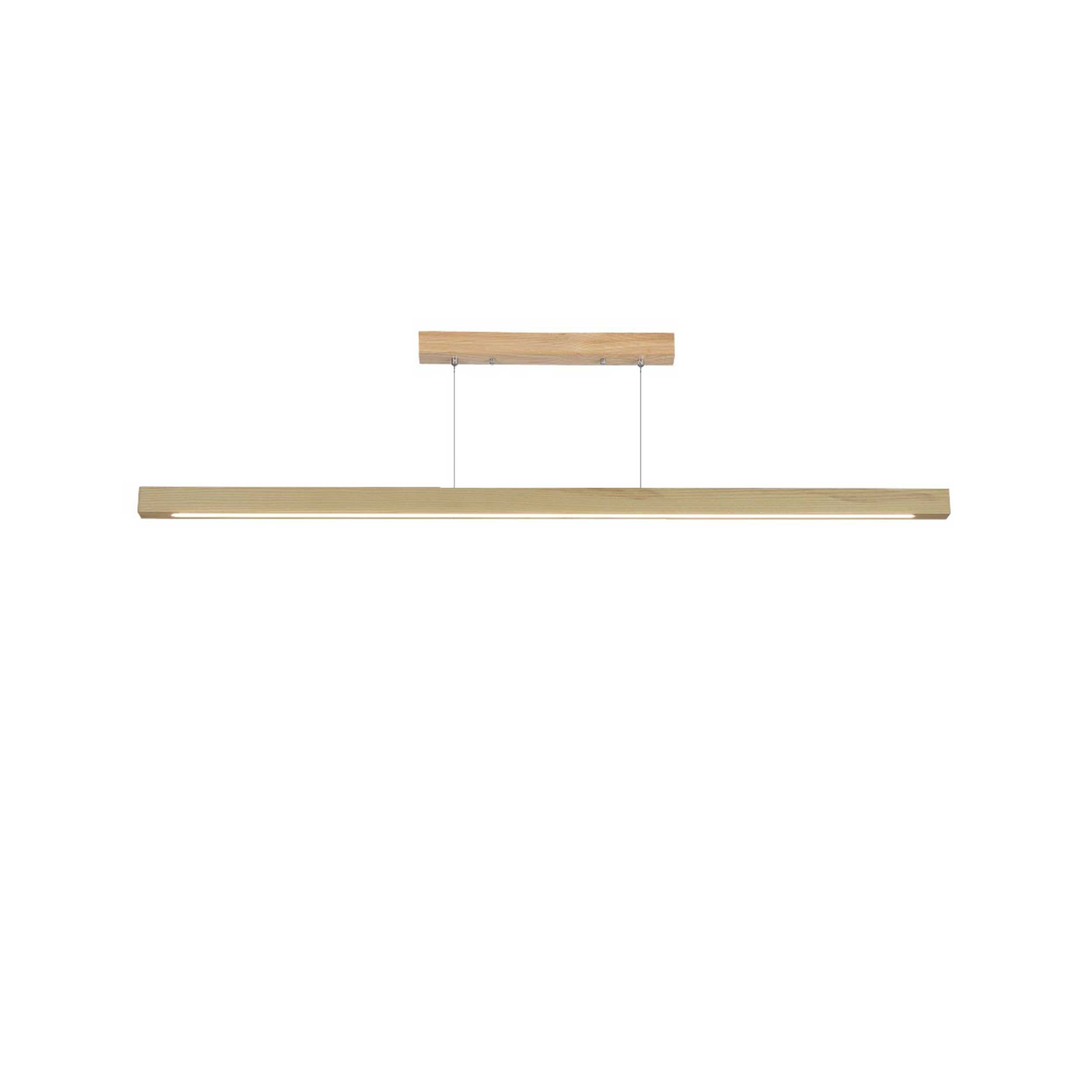 VK Light Woody LED suspended linear wooden light