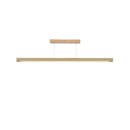 VK Light Woody LED suspended linear wooden light