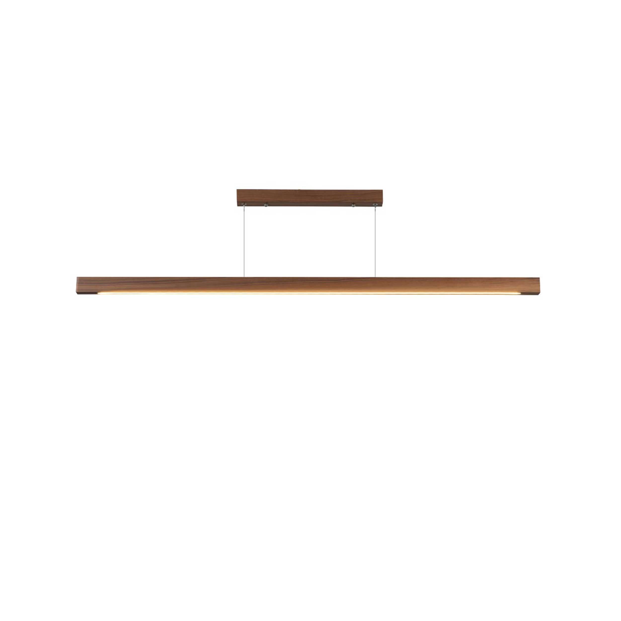 VK Light Woody LED suspended linear wooden light