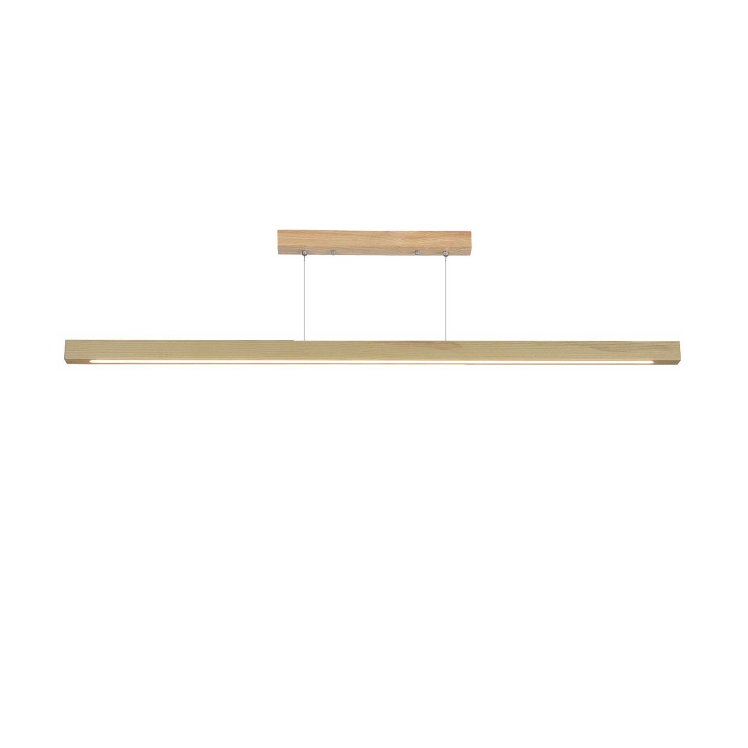 VK Light Woody LED suspended linear wooden light