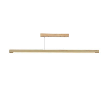 VK Light Woody LED suspended linear wooden light