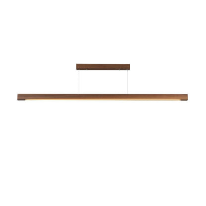 VK Light Woody LED suspended linear wooden light