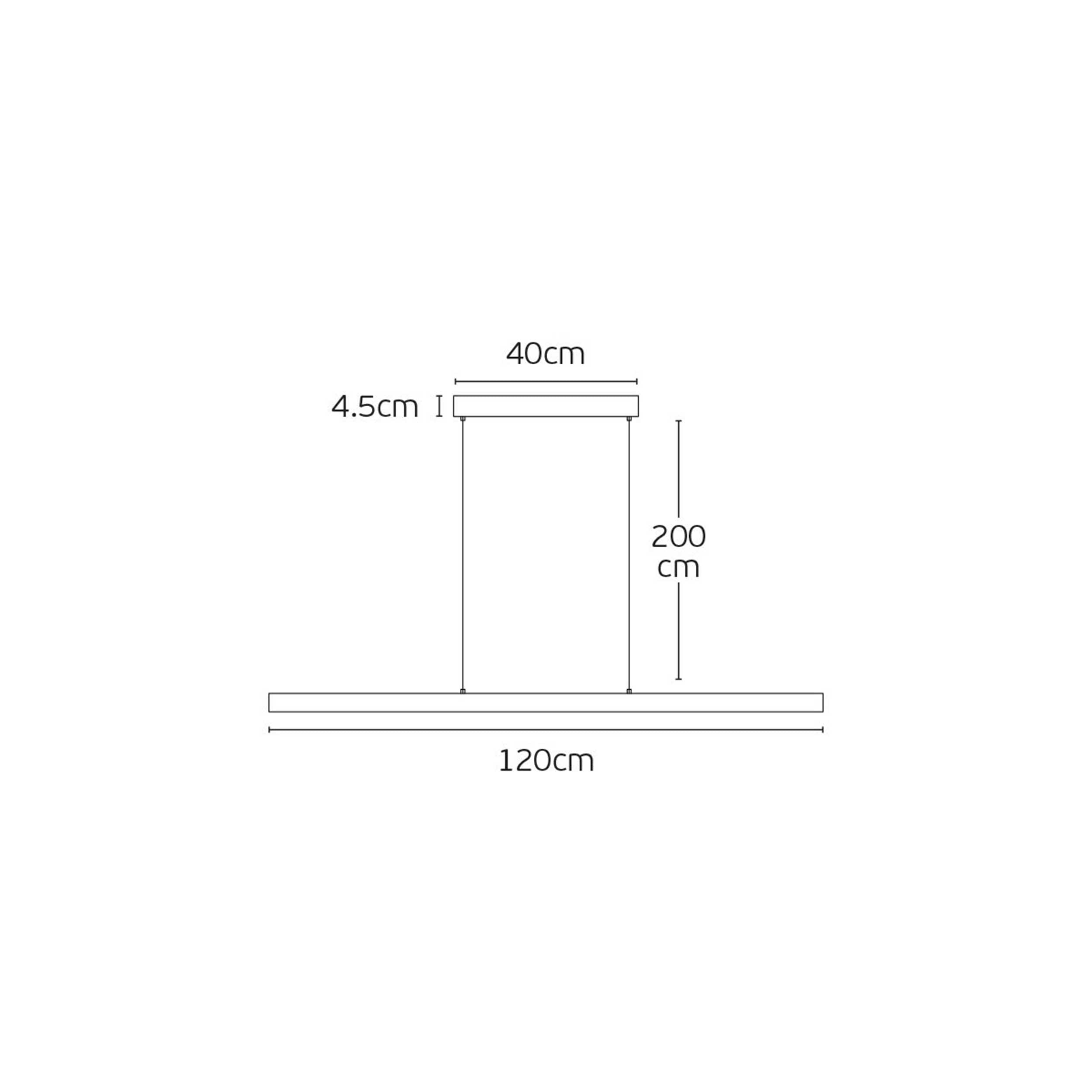 VK Light Woody LED suspended linear wooden light