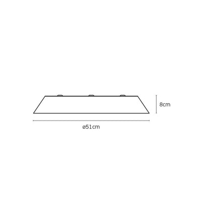 VK Light Woody LED Wooden Ceiling light