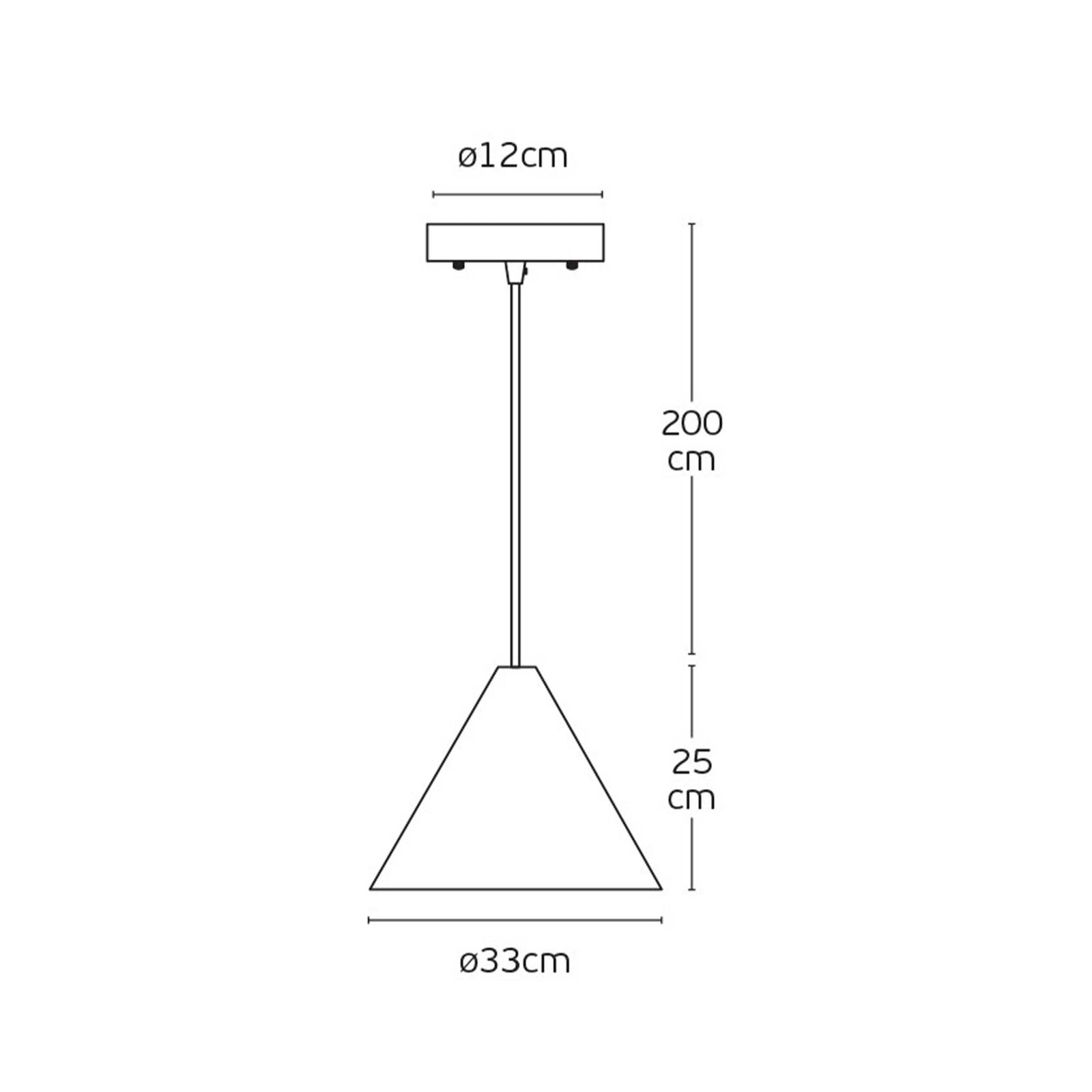 VK Light Woody E27 hanging wooden light