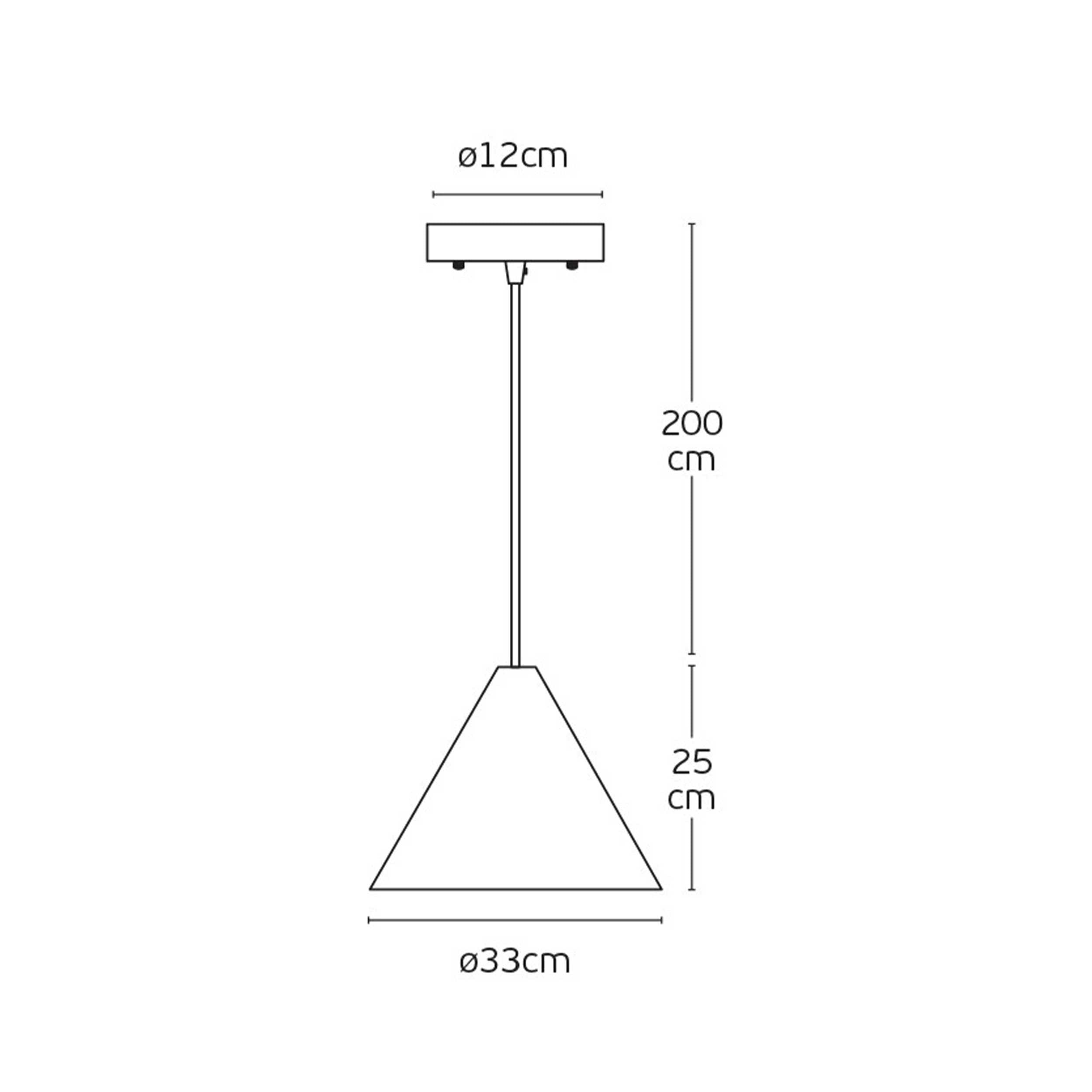VK Light Woody E27 hanging wooden light