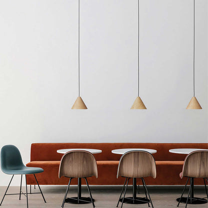 VK Light Woody E27 hanging wooden light