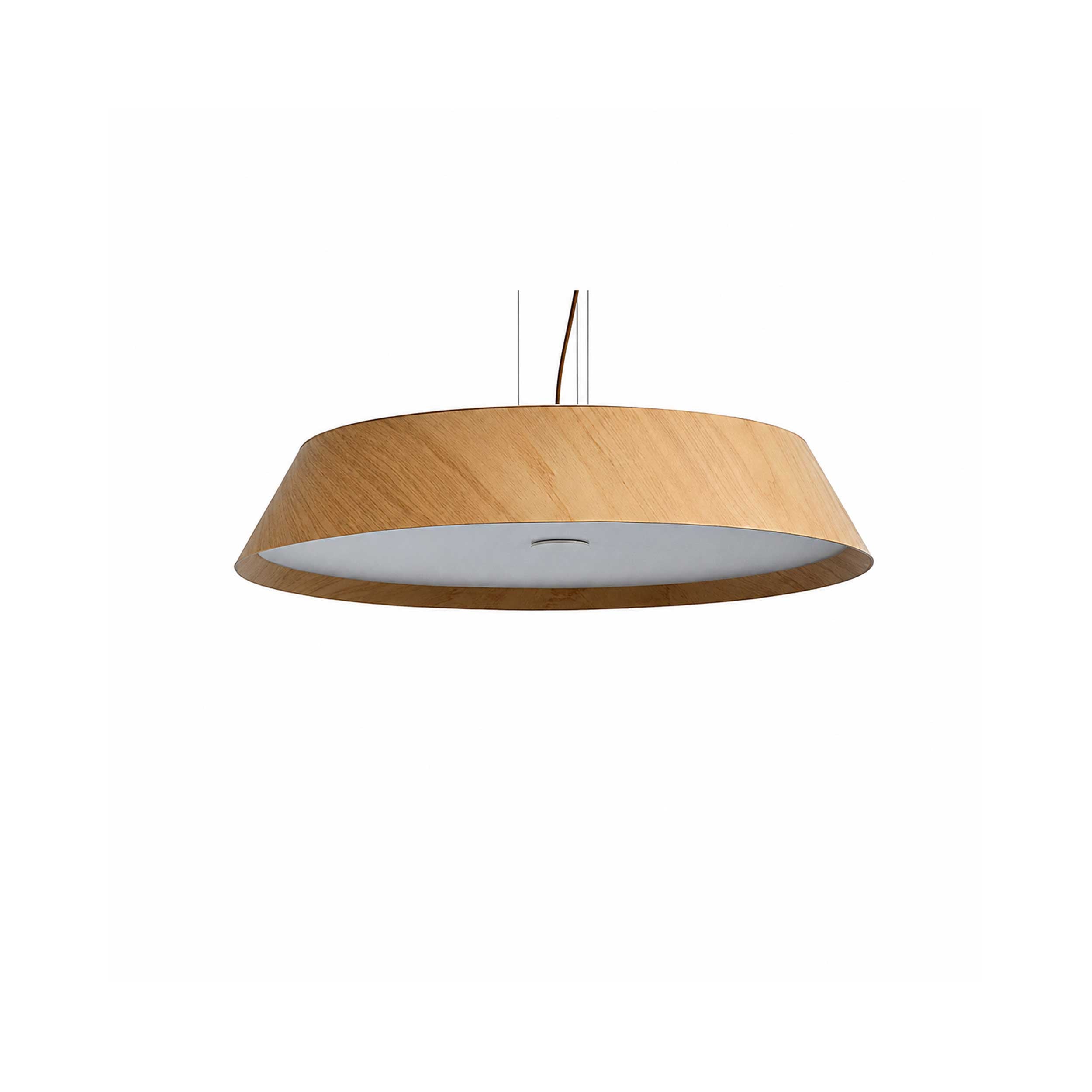 VK Light Woody LED Round Wooden Pendant light