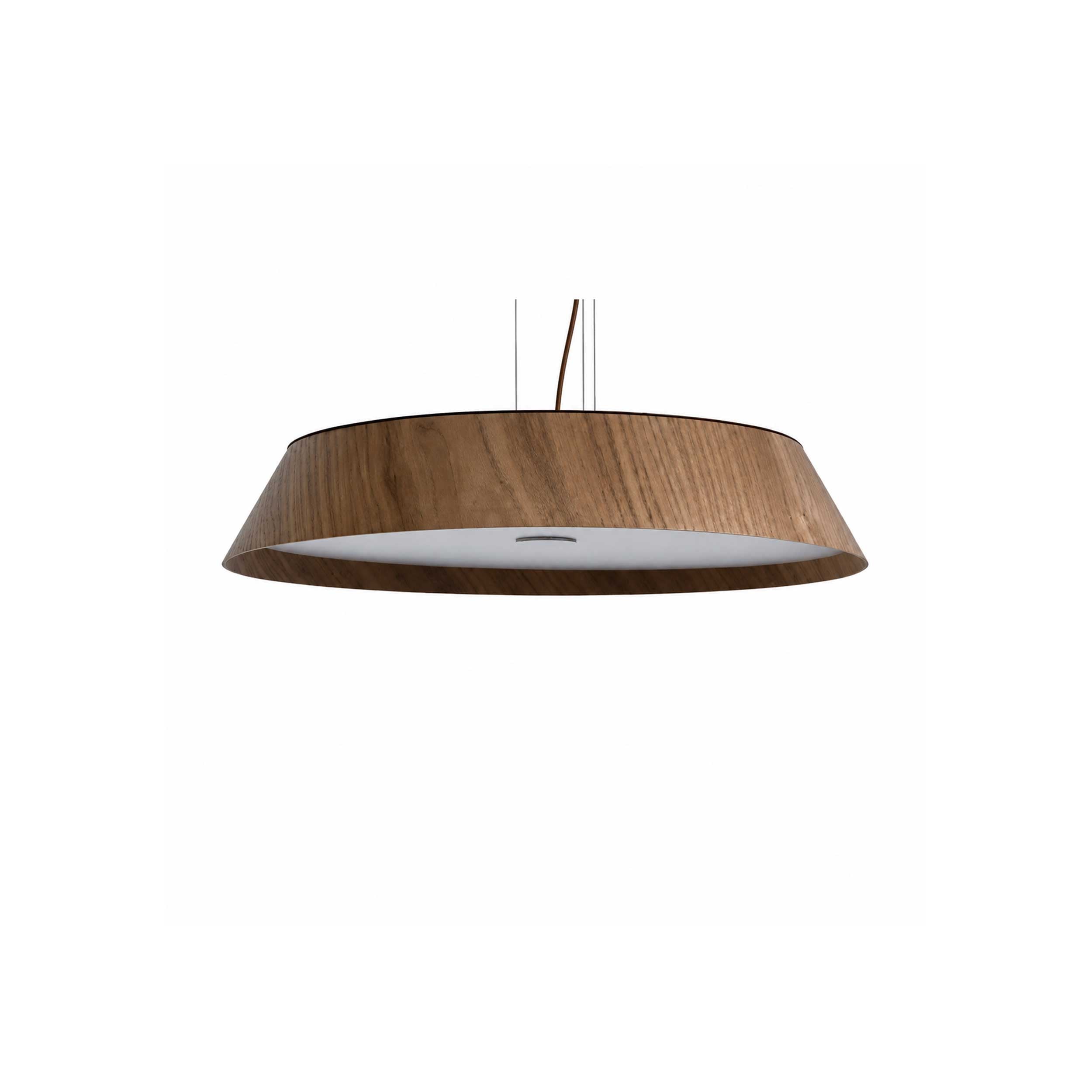 VK Light Woody LED Round Wooden Pendant light