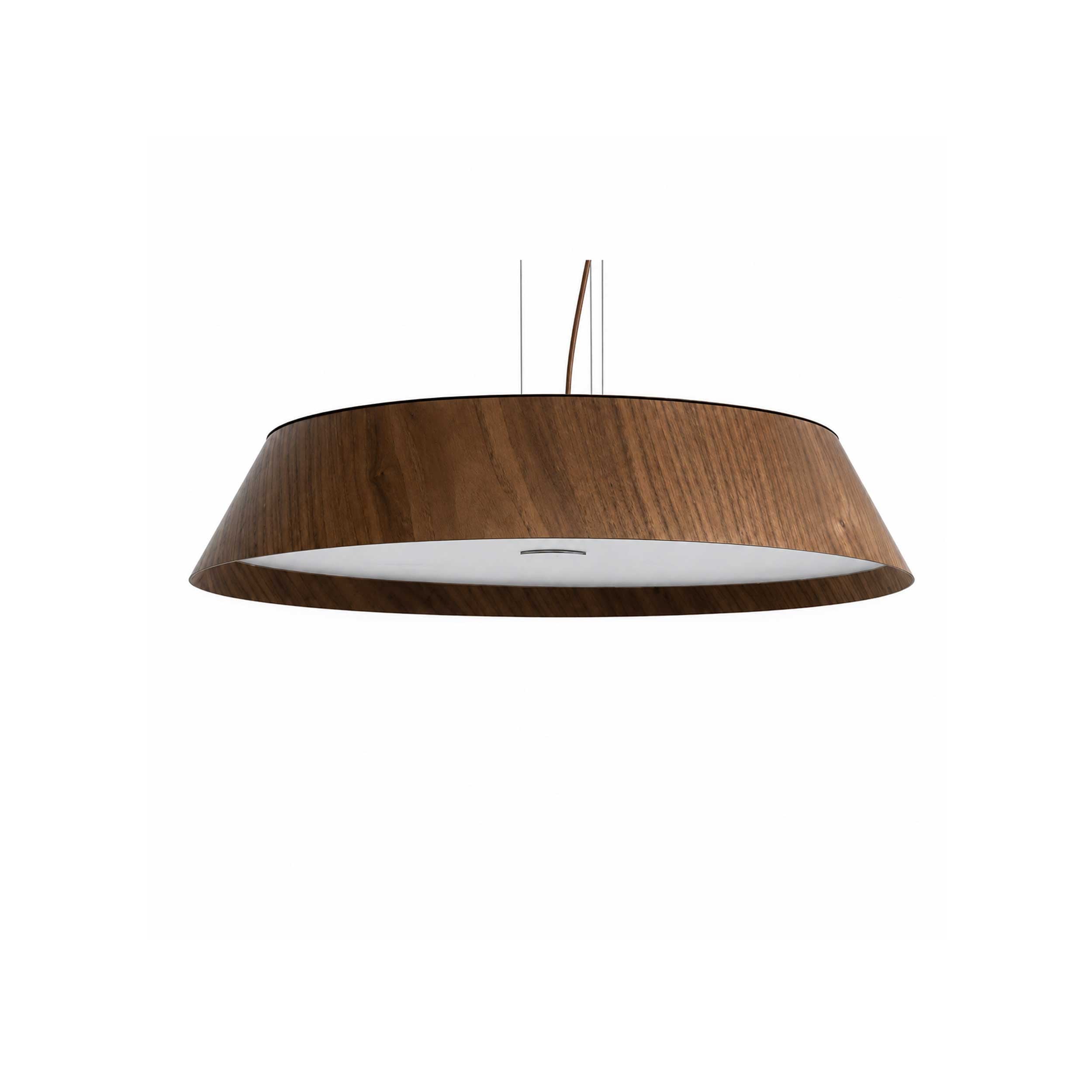 VK Light Woody LED Round Wooden Pendant light