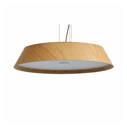 VK Light Woody LED Round Wooden Pendant light