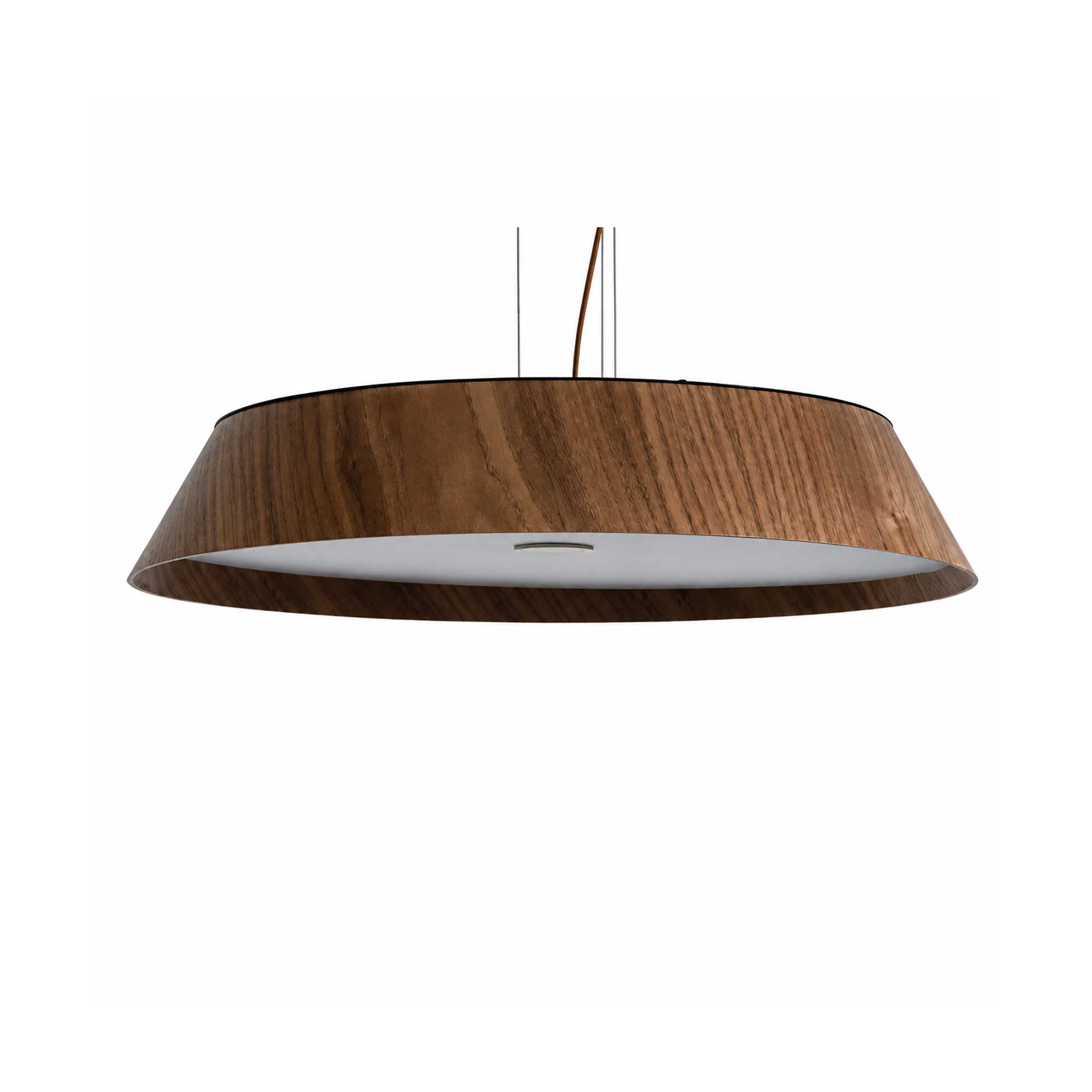 VK Light Woody LED Round Wooden Pendant light