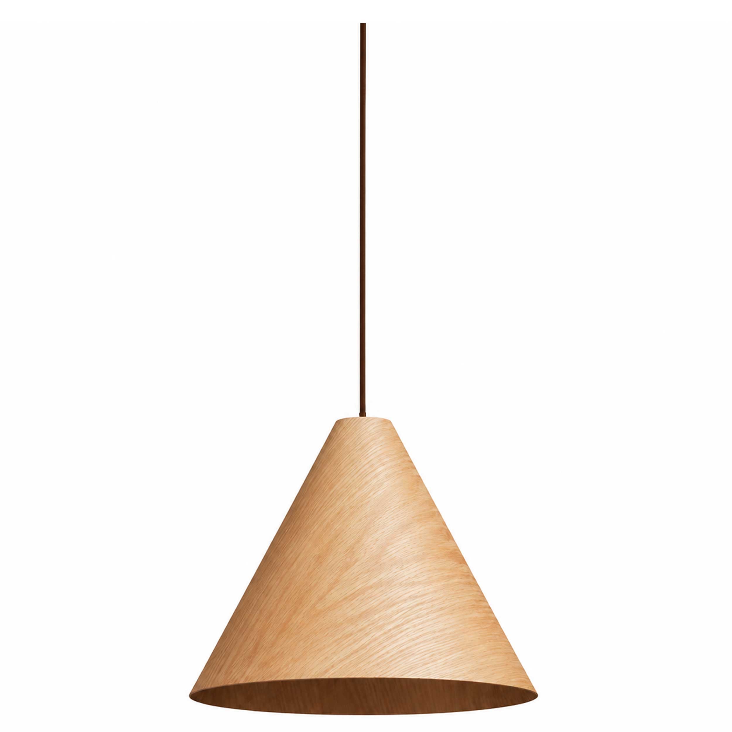 VK Light Woody E27 hanging wooden light