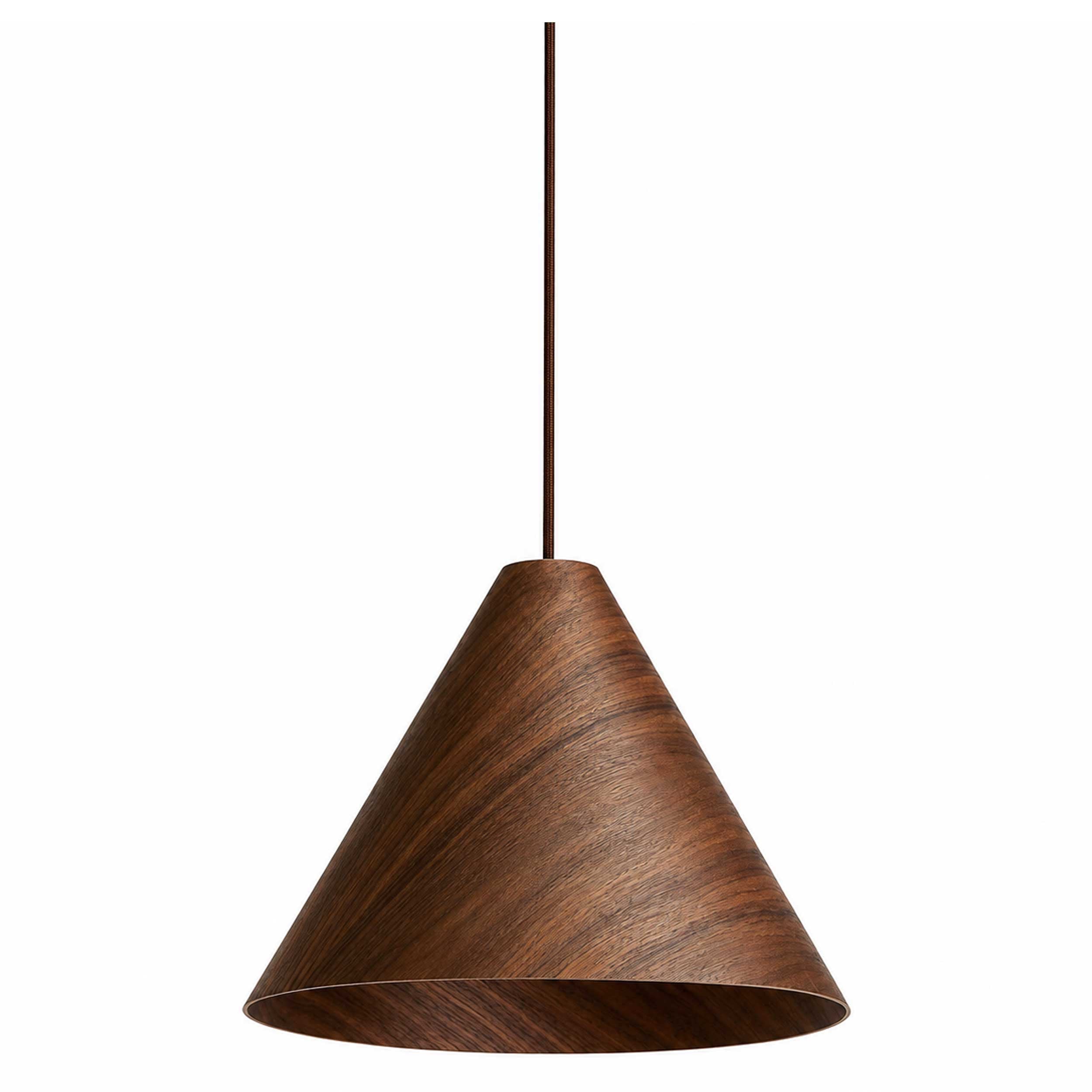 VK Light Woody E27 hanging wooden light