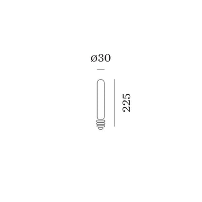 LED žárovka T30-300 E27 2700K 5.3W