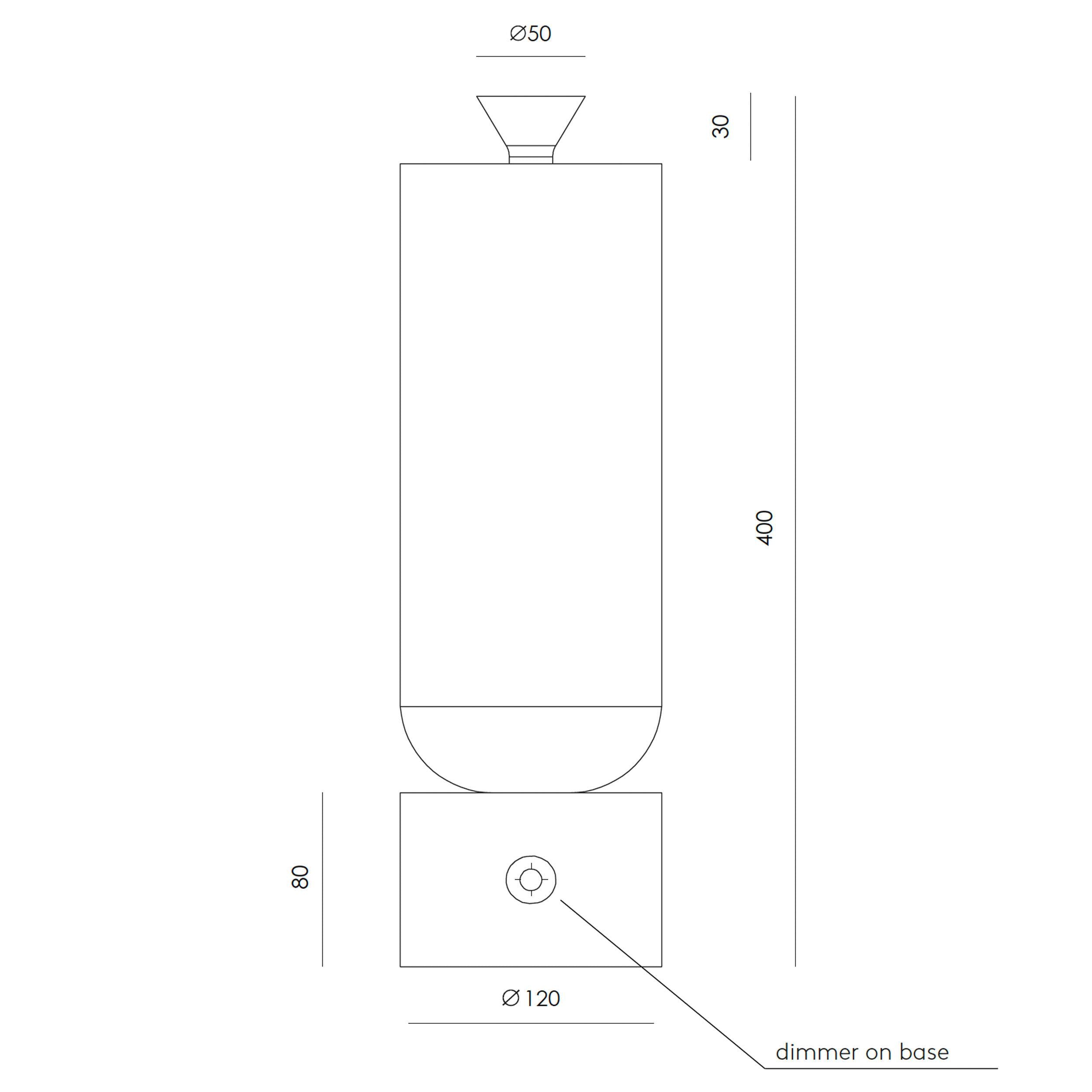 Aromas Gamb E27 table light