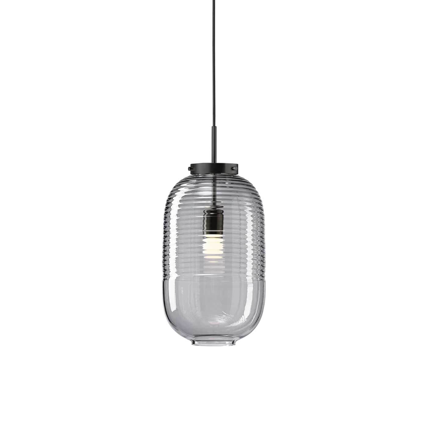 Bomma Lantern E27 skleněné závěsné svítidlo