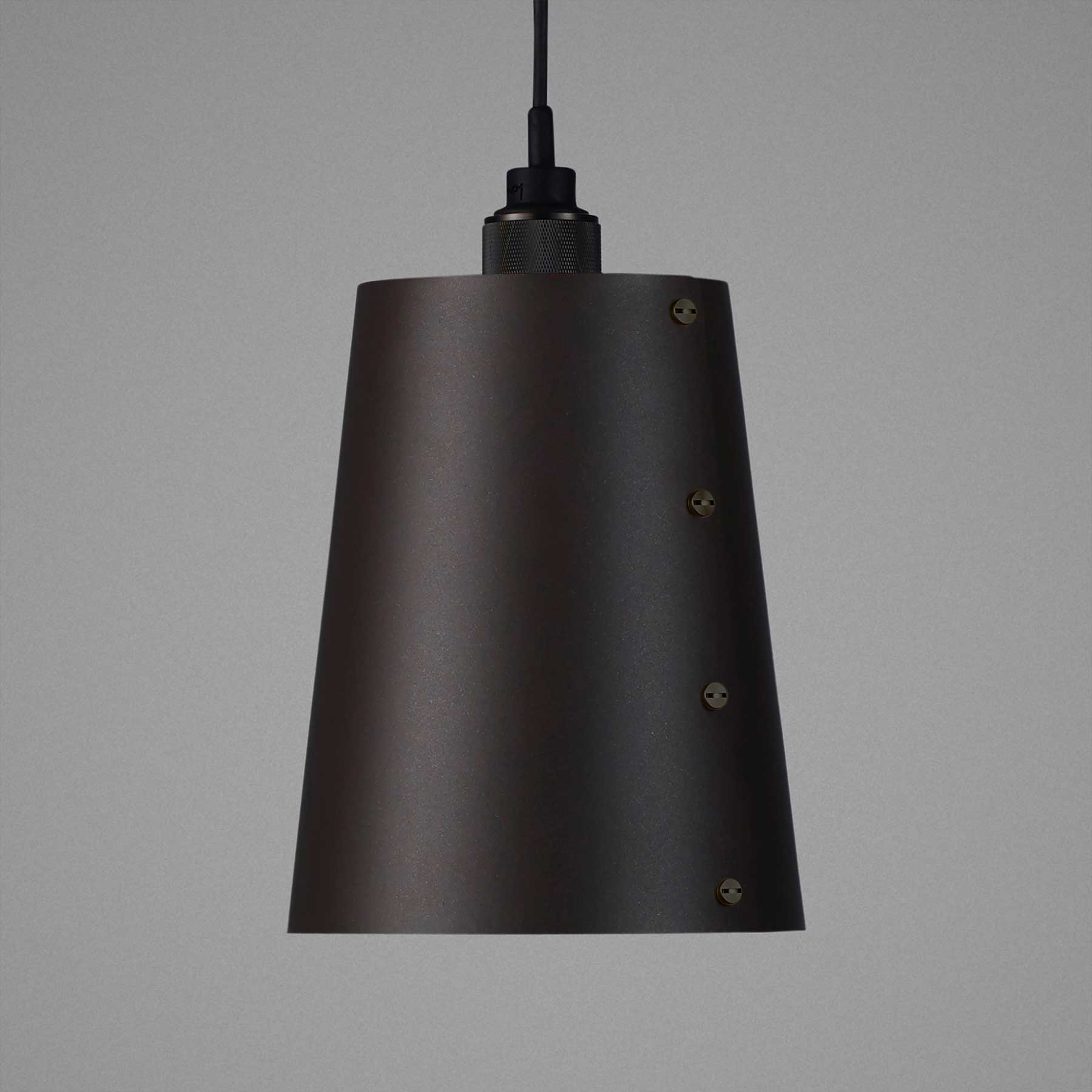 Buster & Punch HOOKED 1.0 Graphite E27 závěsné svítidlo