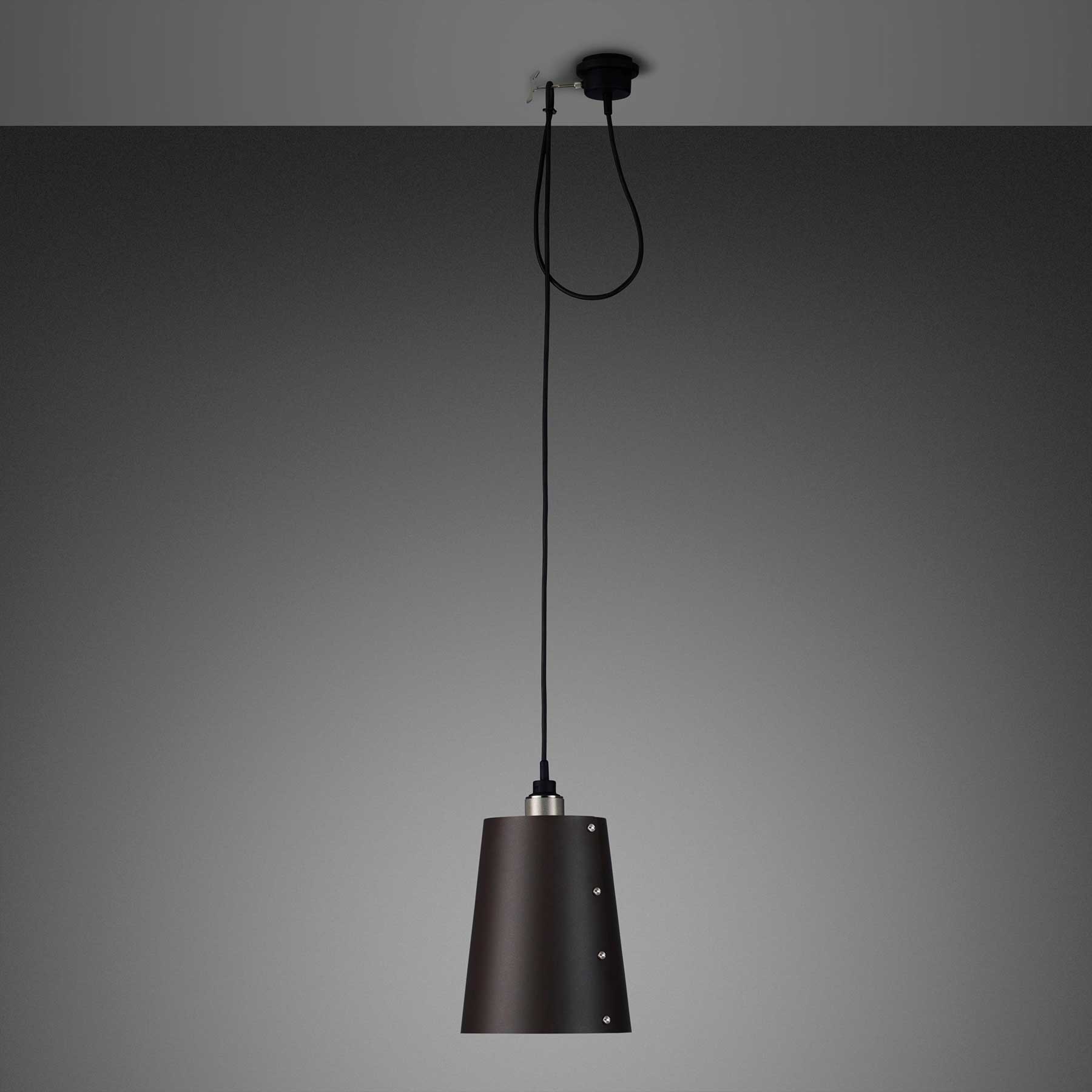 Buster & Punch HOOKED 1.0 Graphite E27 závěsné svítidlo