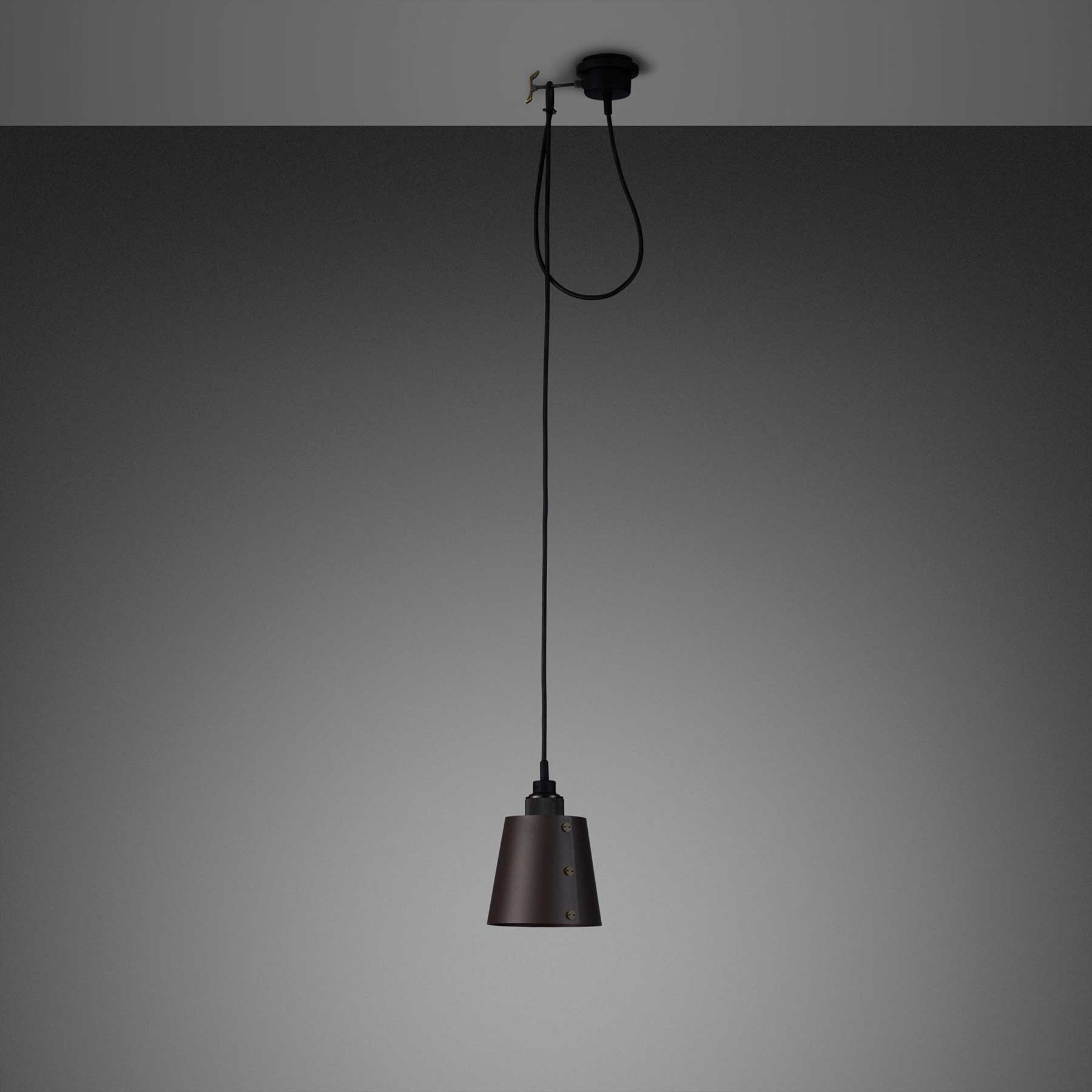 Buster & Punch HOOKED 1.0 Graphite E27 závěsné svítidlo