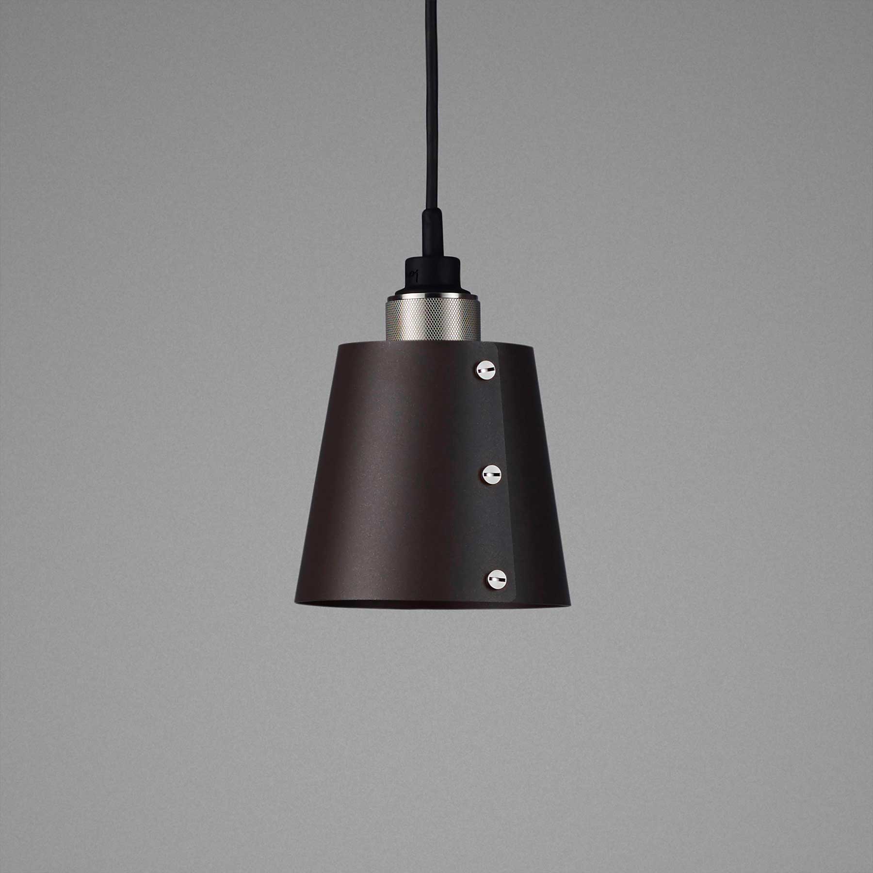 Buster & Punch HOOKED 1.0 Graphite E27 závěsné svítidlo