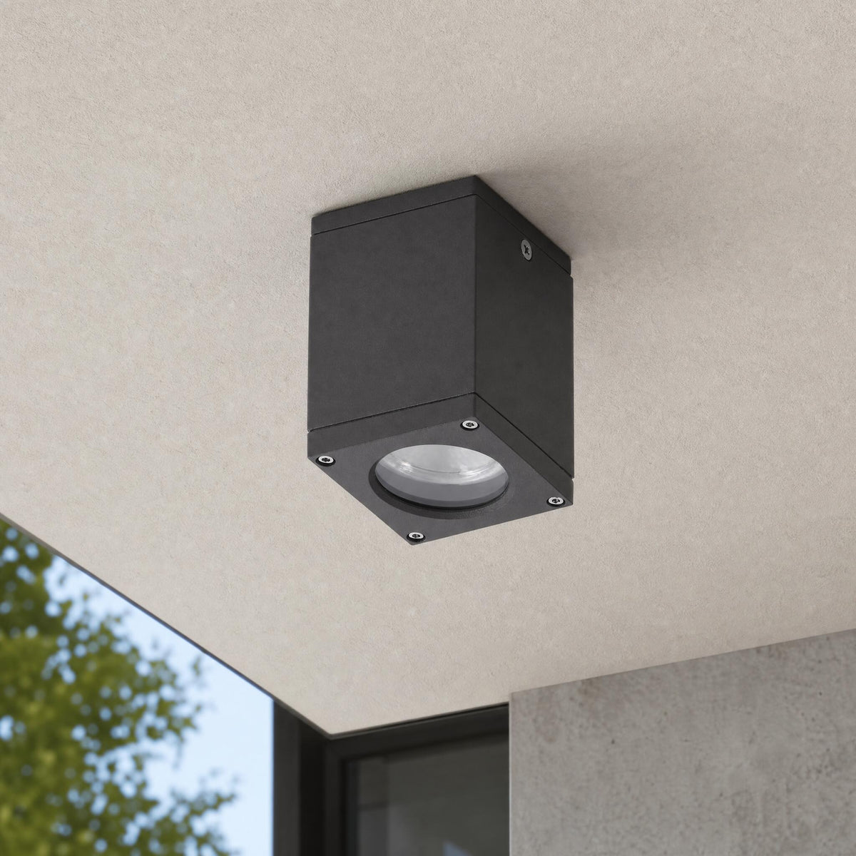 Dopo Cub C GU10 recessed light anthracite