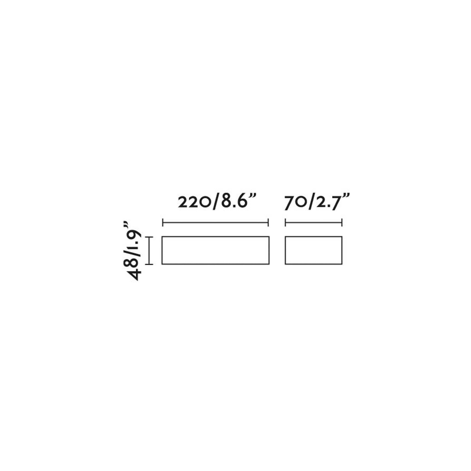 Faro Doro LED exterior wall light IP65