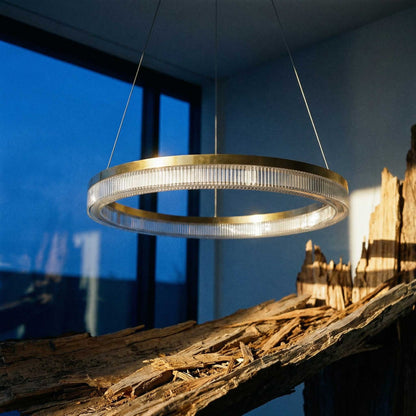 Ideal lux Crown LED round pendant luminaire