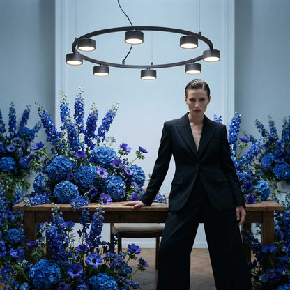 Ideal lux Minor GX53 round pendant luminaire
