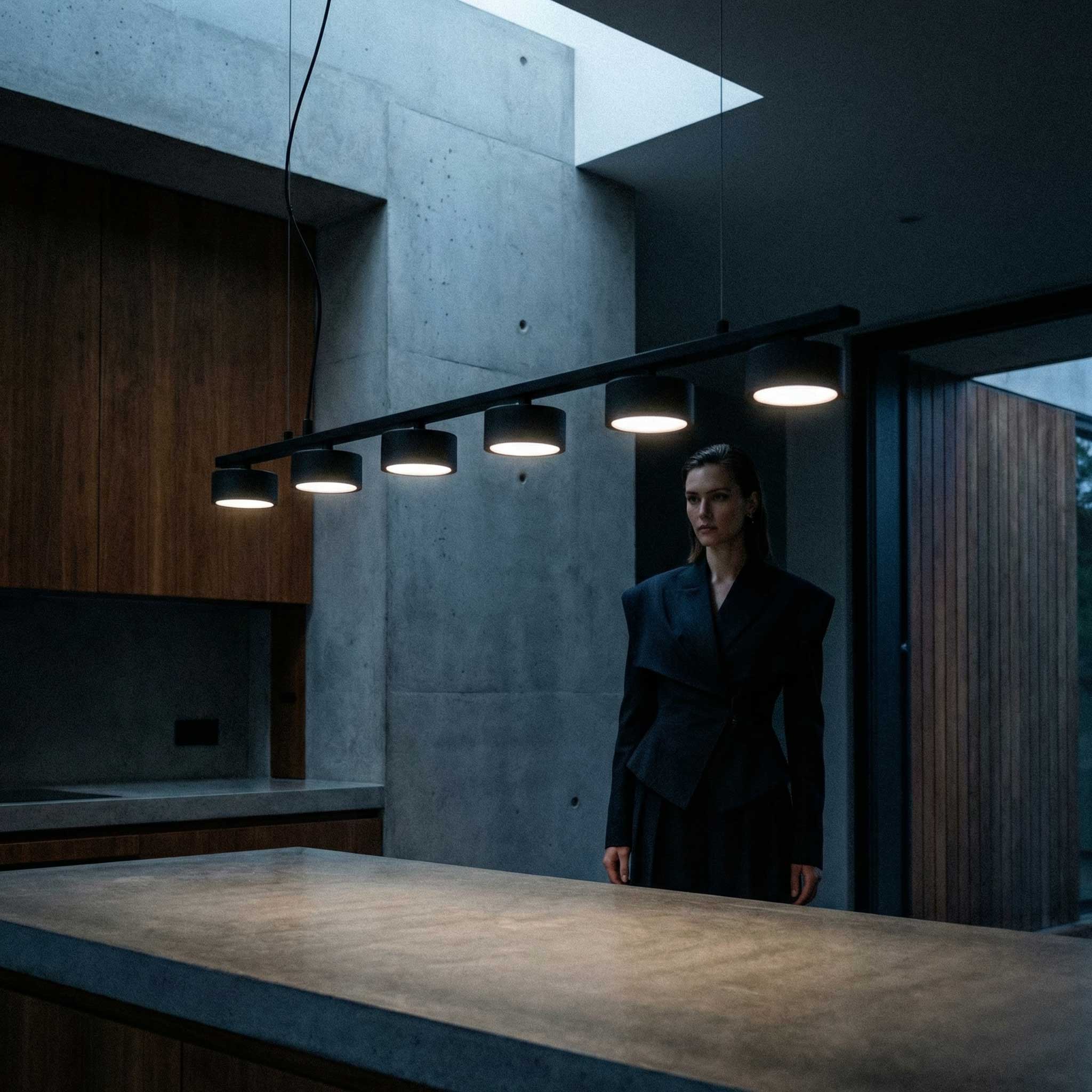 Ideal lux Minor GX53 linear pendant luminaire