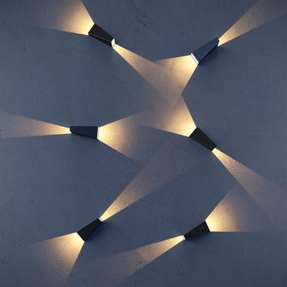 Maytoni Times Square LED exterior wall light