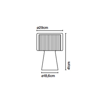 Marset Mercer E27 table light