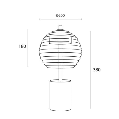 Maytoni Mystic LED table light
