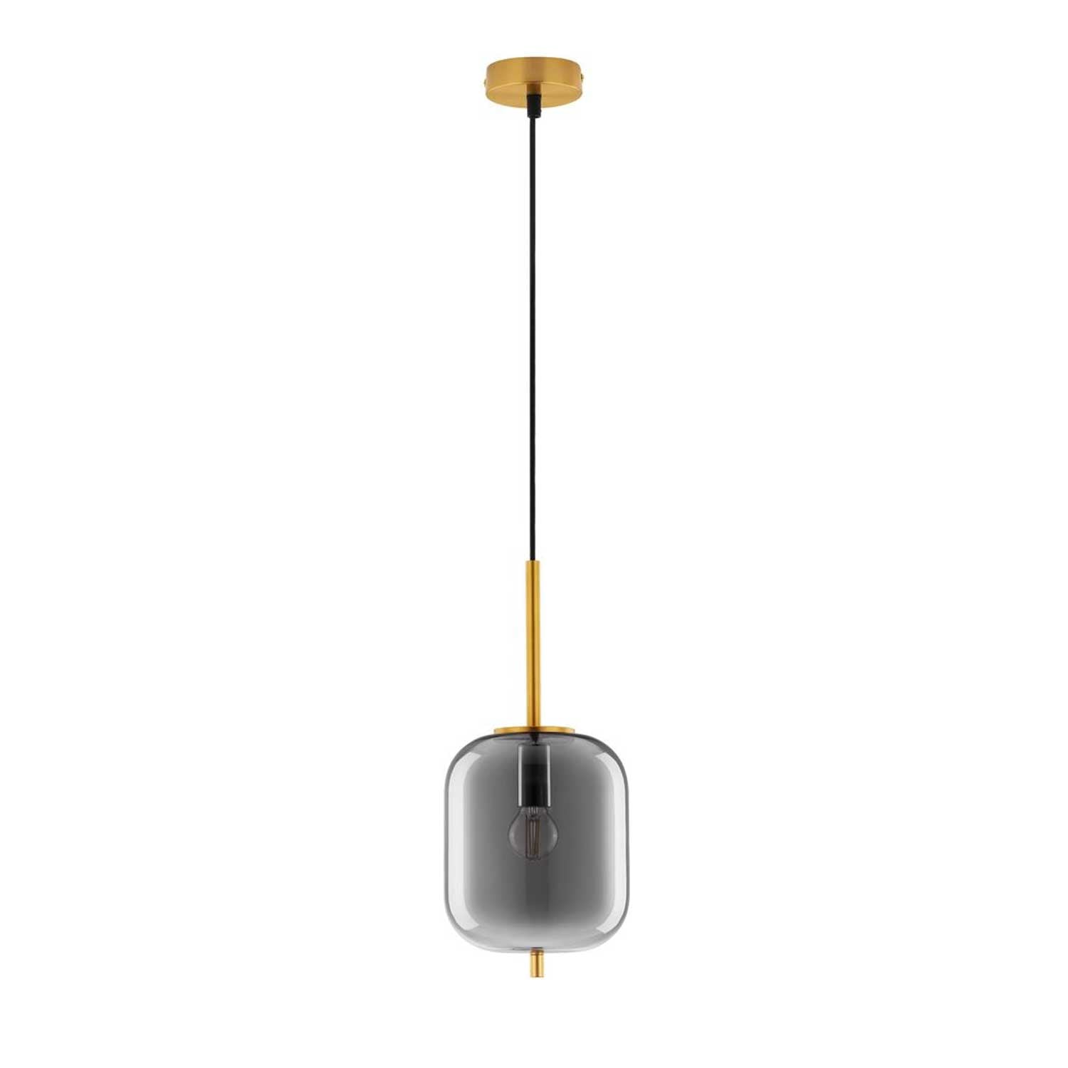 Nova Luce Lato E14 skleněné závěsné svítidlo